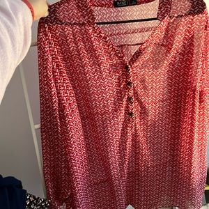 A.N.A. Blouse mid-button